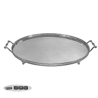 Sterling Silver Gallery Tray 1924